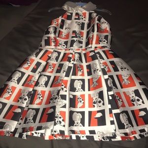 Fun flirty print dress